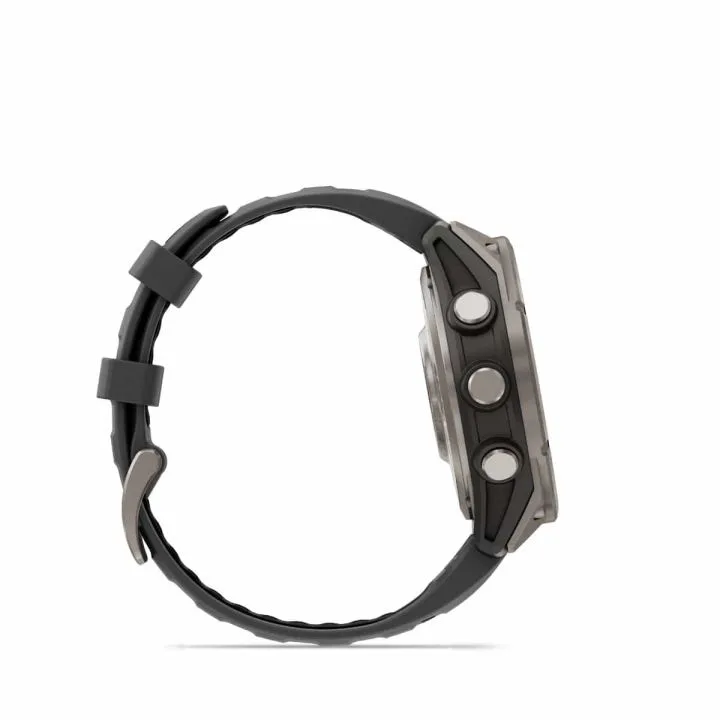 Πλάγια όψη με κουμπιά τιτανίου και λουράκι QuickFit